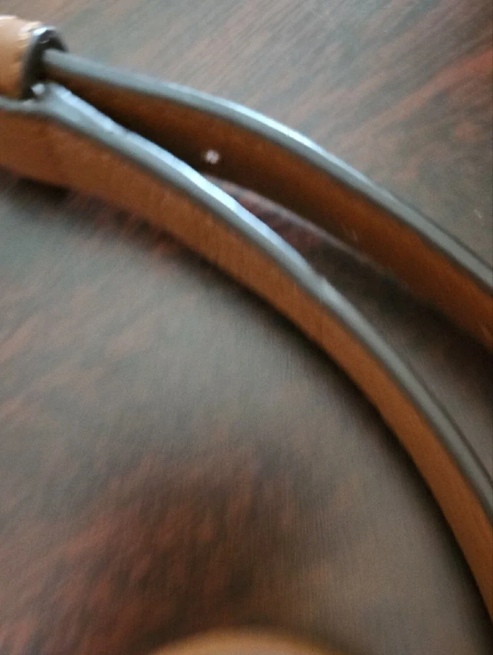 Michael Kors Tan Leather Adjustable Strap with Gold Hardware